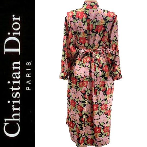 Christian Dior Vintage Dressing Gown - Picture 4 of 8